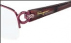 Salvatore Ferragamo SF2104R Eyeglasses Eyeglasses - 615 Shiny Red 