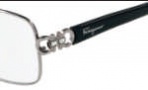 Salvatore Ferragamo SF2105R Eyeglasses Eyeglasses - 081 Light Gunmetal 