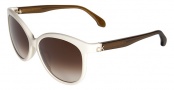 CK by Calvin Klein 4183S Sunglasses Sunglasses - 368 Creme / Olive 
