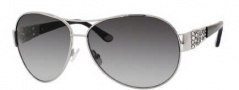 Juicy Couture Juicy 536/S Sunglasses Sunglasses - 06LB Silver (Y7 gray gradient lens)