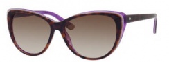 Juicy Couture Juicy 538/S Sunglasses Sunglasses - 01F9 Tortoise Purple (Y6 brown gradient lens)