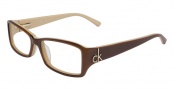 CK by Calvin Klein 5652 Eyeglasses Eyeglasses - 578 Caramel Beige 