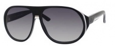 Gucci 1025/S Sunglasses Sunglasses - 0GRJ Black Pom White (VK gray gradient lens)