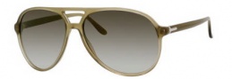 Gucci 1026 Sunglasses Sunglasses - 0QP4 Military Green (HP gray lens)