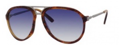 Gucci 1031 Sunglasses Sunglasses - 0X63 Wood (08 dark blue gradient lens)