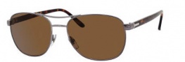 Gucci 2220 Sunglasses Sunglasses - 0VRO Dark Ruthenium (U8 ebony polarized lens)