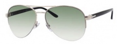Gucci 2221 Sunglasses Sunglasses - 0EEI Light Gold (ZW dark green gradient lens)