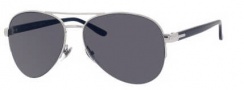 Gucci 2221 Sunglasses Sunglasses - 0DOH Palladium (BN dark gray lens)