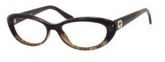 Gucci 3566 Eyeglasses Eyeglasses - 0W9B Brown Diamond