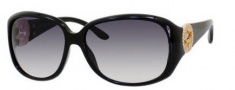 Gucci 3578/S Sunglasses Sunglasses - 0D28 Shiny Black (JJ gray gradient lens)