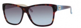 Gucci 3579/S Sunglasses Sunglasses - 0WQ2 Havana (YS gray blue aqua lens)