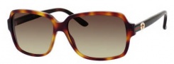 Gucci 3583/S Sunglasses Sunglasses - 0WRR Havana (CC brown gradient lens)