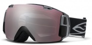 Smith Optics I/O Recon Snow Goggles Goggles - Black / Ignited Mirror / Extra Blue Sensor Mirror