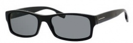 Hugo Boss 0407/S Sunglasses Sunglasses - 0807 Black (Y2 Gray Polarized Lens)