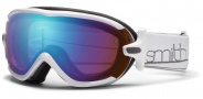 Smith Optics Virtue Snow Goggles  Goggles - White / Blue Sensor Mirror 