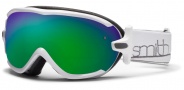 Smith Optics Virtue Snow Goggles  Goggles - White / Green Sol X Mirror 