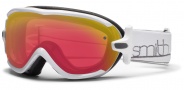 Smith Optics Virtue Snow Goggles  Goggles - White / Red Sensor Mirror 