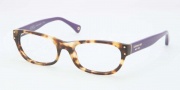 Coach HC6034 Eyeglasses Eyeglasses - 5103 Spotty Tortoise / Purple