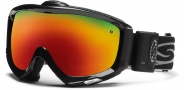 Smith Optics Prophecy Turbo Fan Snow Goggles Goggles - Black / Red Sol X Mirror