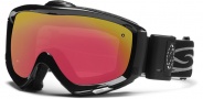 Smith Optics Prophecy Turbo Fan Snow Goggles Goggles - Black / Red Sensor Mirror