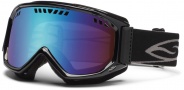 Smith Optics Scope Snow Goggles Goggles - Black / Blue Sensor Mirror