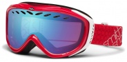 Smith Optics Transit Snow Goggles Goggles - Neon Red / Blue Sensor Mirror