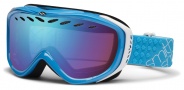 Smith Optics Transit Snow Goggles Goggles - Light Blue / Blue Sensor Mirror