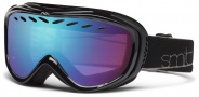 Smith Optics Transit Snow Goggles Goggles - Black / Blue Sensor Mirror