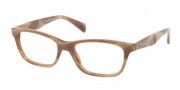 Prada PR 14PV Eyeglasses Eyeglasses - MAQ101 Light Horn / Demo Lens