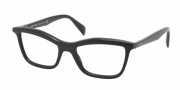 Prada PR 17PV Eyeglasses Eyeglasses - 1AB101 Black / Demo Lens 