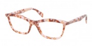 Prada PR 17PV Eyeglasses Eyeglasses - NAH101 Marble / Matte Marble Demo Lens 