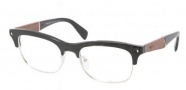 Prada PR 22OV Eyeglasses  Eyeglasses - 1AB101 Black / Demo Lens