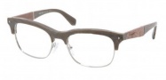 Prada PR 22OV Eyeglasses  Eyeglasses - JAB101 Wood Olive Green / Demo Lens