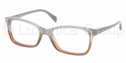 Prada PR 23OV Eyeglasses Eyeglasses - MAY101 Gray Gradient Brown / Demo Lens