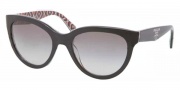 Prada PR 05PS Sunglasses Sunglasses - MAS0A7 Top Black / Roll Gray Gradient