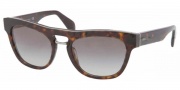 Prada PR 10PS Sunglasses Sunglasses - 2AU3M1 Havana Gray Gradient
