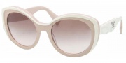 Prada PR 12PS Sunglasses Sunglasses - KAW0A6 Ivory / Powder Gray 