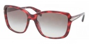 Prada PR 14PS Sunglasses Sunglasses - KAQ0A7 Red Havana / Gray Gradient