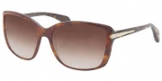 Prada PR 14PS Sunglasses Sunglasses - MA46S1 Top Light Havana / Havana Brown Gradient