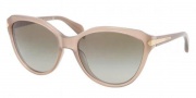 Prada PR 15PS Sunglasses Sunglasses - MAR1X1 Opal Olive Green / Brown Gradient 