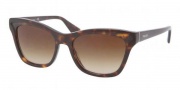 Prada PR 16PS Sunglasses Sunglasses - 2AU6S1 Havana / Brown Gradient 
