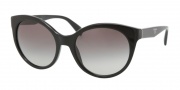 Prada PR 23OS Sunglasses Sunglasses - 1AB3M1 Black / Gray Gradient