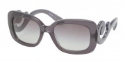Prada PR 27OS Sunglasses Sunglasses - KAM0A7 Transparent Gray / Gray Gradient