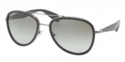 Prada PR 51PS Sunglasses Sunglasses - 5AV3M1 Gunmetal / Gray Gradient 