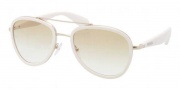 Prada PR 51PS Sunglasses Sunglasses - ZVN9S1 Pale Gold / Brown Gradient 