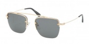 Prada PR 57OS Sunglasses Sunglasses - 5AK1A1 Gold Gray