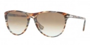 Persol PO 3038S Sunglasses Sunglasses - 978/51 Brown Striped / Grey Gradient Brown