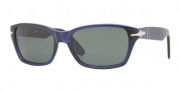 Persol PO 3040S Sunglasses Sunglasses - 181/31 Blue / Crystal Green 