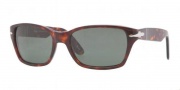 Persol PO 3040S Sunglasses Sunglasses - 24/31 Havana / Crystal Green 
