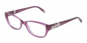 Tiffany & Co. TF2068B Eyeglasses Eyeglasses - 8112 Dark Violet Transparent Demo Lens